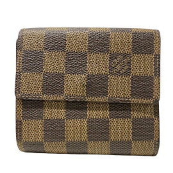Louis Vuitton Porte Monnaie Vieux Carte Wallet Ebene - Picture 1 of 9